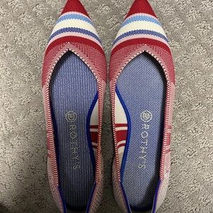 Rothys Varsity Points EUC size 10